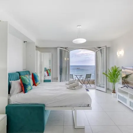 Seafront, Studio With Private Seaview Terrace By 360 Estates * St. Paul's Bay